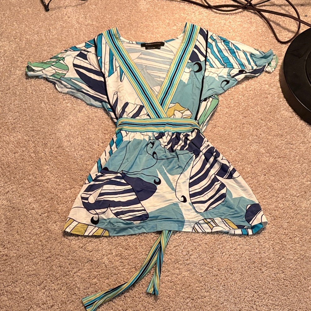 Y2K Vintage BCBG Wrap top
